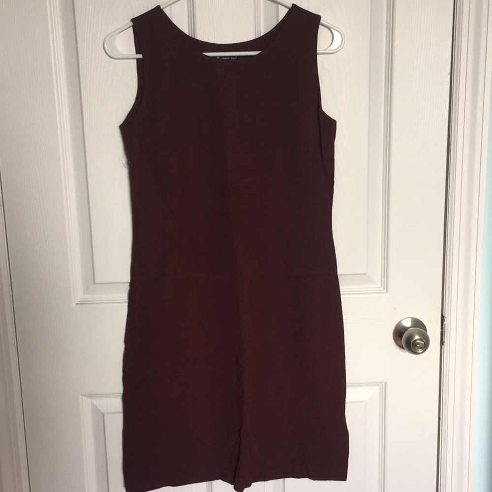 Sleeveless shift dress loose fitting S